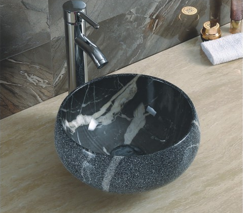 Раковина накладная 31см Gid Mnc480 серый