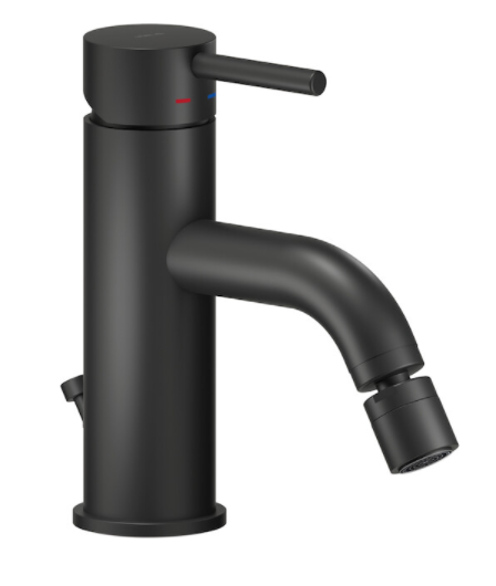 Смеситель для биде Nobili Live LV00119/1BM черный матовый