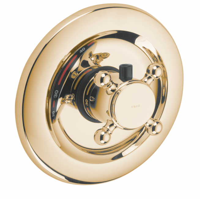 Термостат для душа Kludi Adlon 517194520 золото