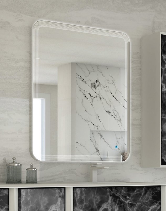 Зеркало Cezares 90 со встроенной LED подсветкой с LED подсветкой