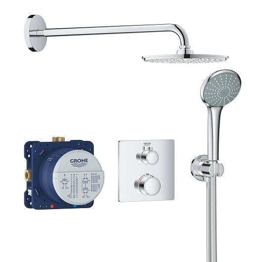 Встраиваемая душевая система Grohe Grohtherm 34734000 хром