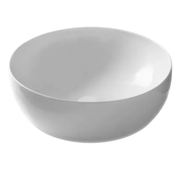 Раковина накладная 40см Azzurra Elegance ECI40 bi*0 белый