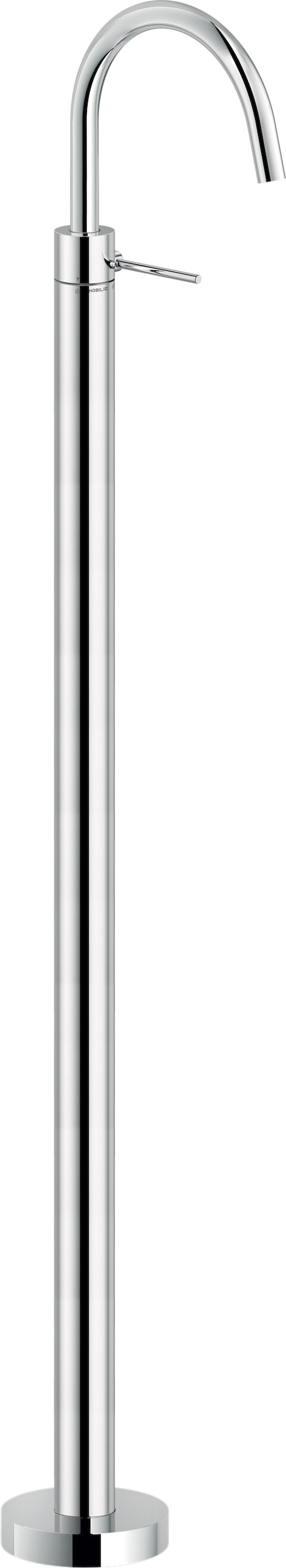 Смеситель для раковины напольный Nobili Velis VE125189/3CR хром