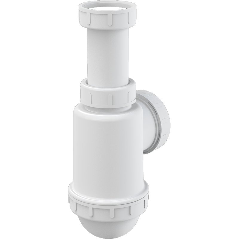 Сифон для кухонной мойки Alcaplast A443P-DN50/40 белый