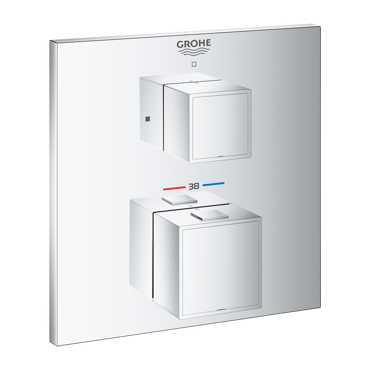 Термостат для душа Grohe Grohtherm Cube 24153000 хром