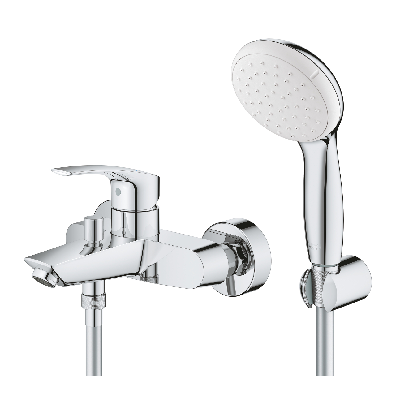 Eurosmart хром. Смеситель Grohe Quadra 32632. Grohe Eurosmart. Смеситель для ванны с душем 1 отверстие Grohe Eurosmart.