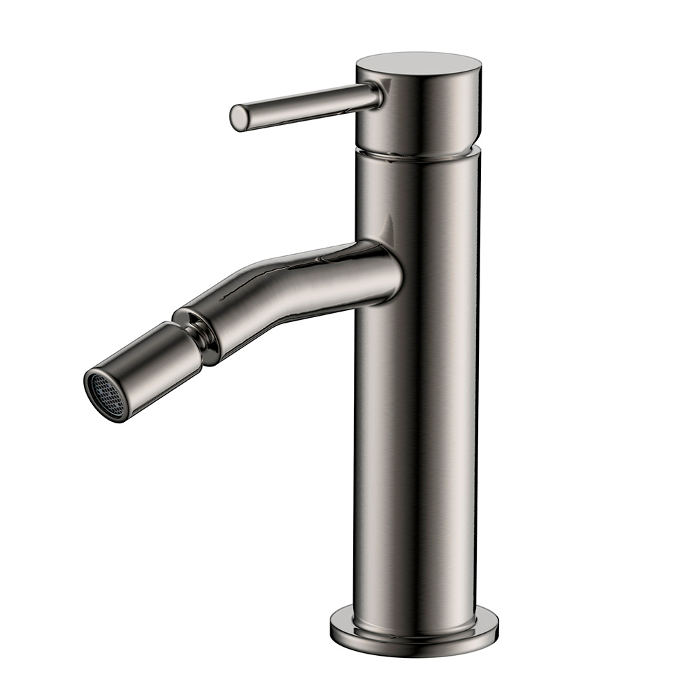 Смеситель для биде AQUAme Siena AQM6216GM вороненая сталь