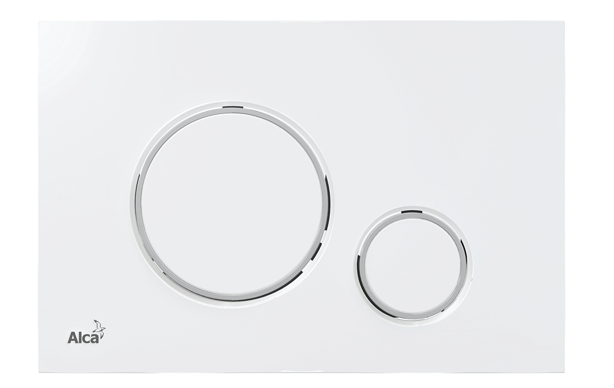 Кнопка смыва AlcaPlast THIN M770 белый