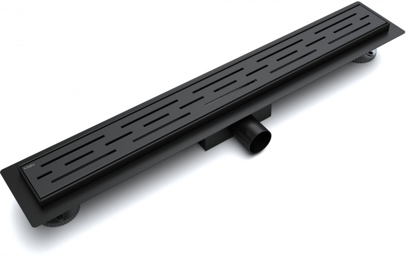 Желоб линейный ESBANO META M-RAIN-80MB 80см черный матовый