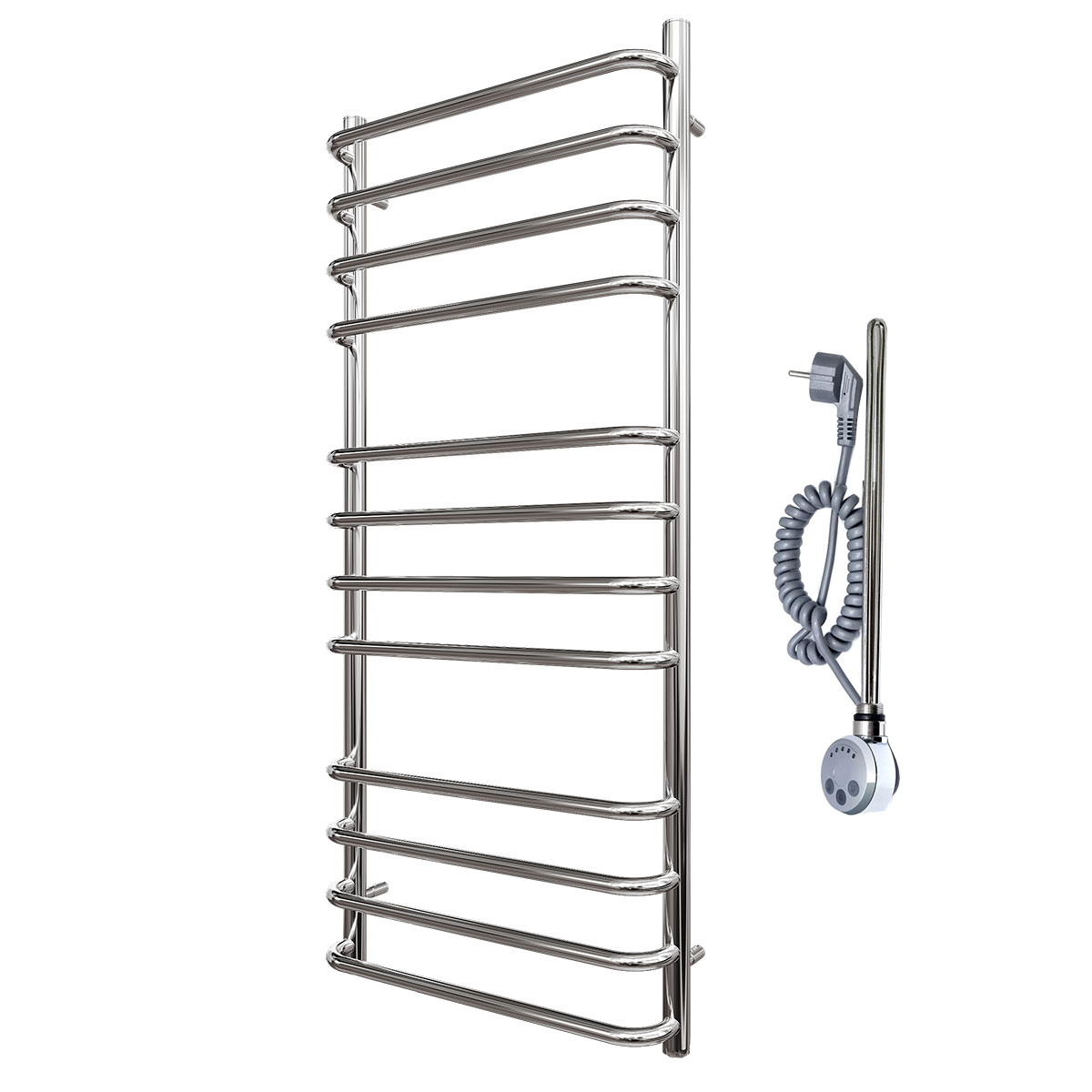 Полотенцесушитель электрический Point PN09152E П12 500x1200 левый/правый, хром