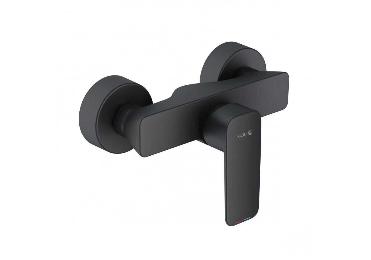 Смеситель для душа Kludi Pure&Style 408413975 черный матовый