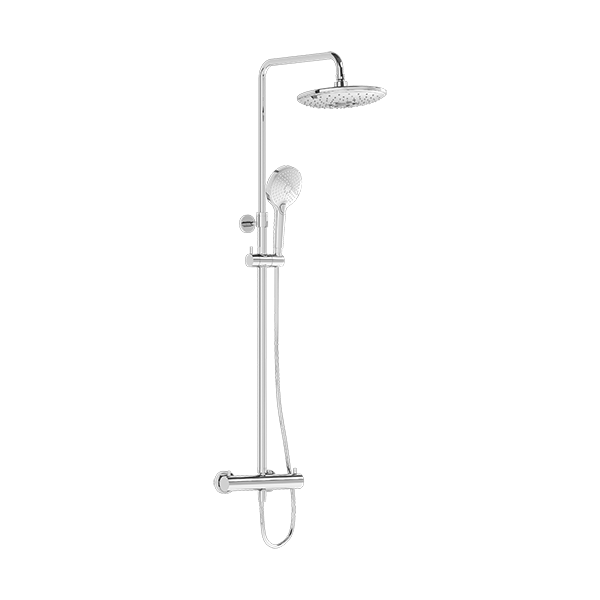 Душевая стойка с термостатом VitrA AquaHeat Bliss 240 2F A47205EXP хром