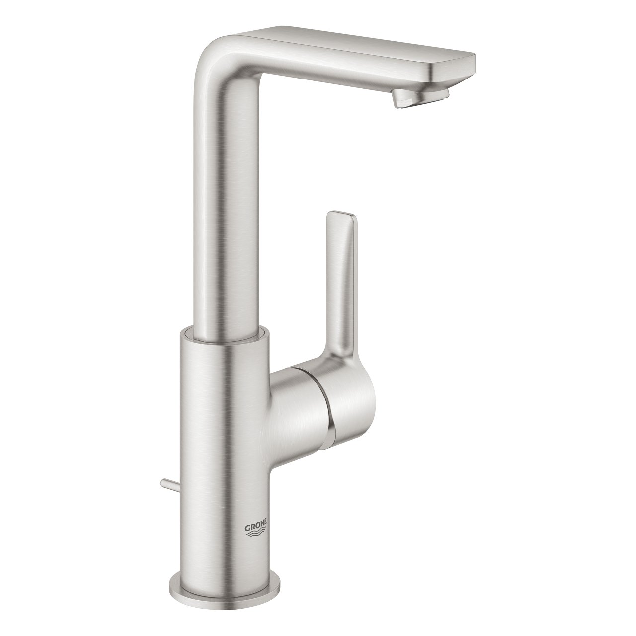 Смеситель для раковины Grohe Lineare 23296DC1 суперсталь