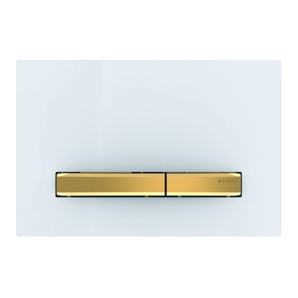 Кнопка смыва Geberit Sigma 50 115.672.11.2 белый/латунь