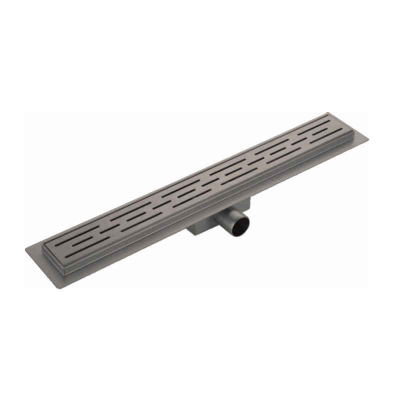 Душевой лоток с решеткой из нержавеющей стали 70см Haiba HB91700-3, серый