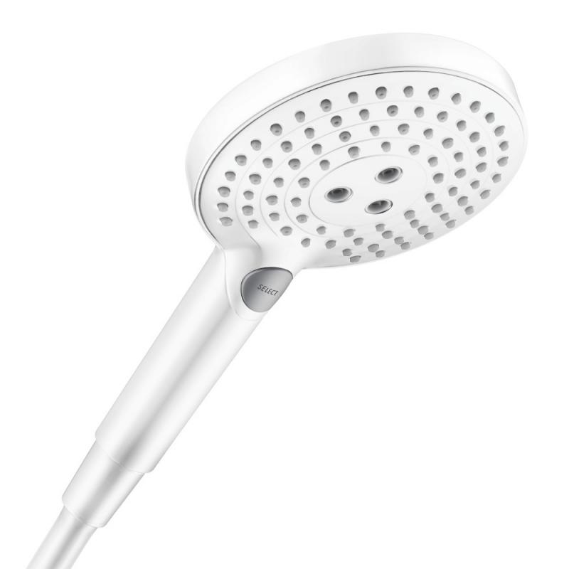 Душевая лейка Hansgrohe Raindance Select S 120 3jet 26530700 белый матовый