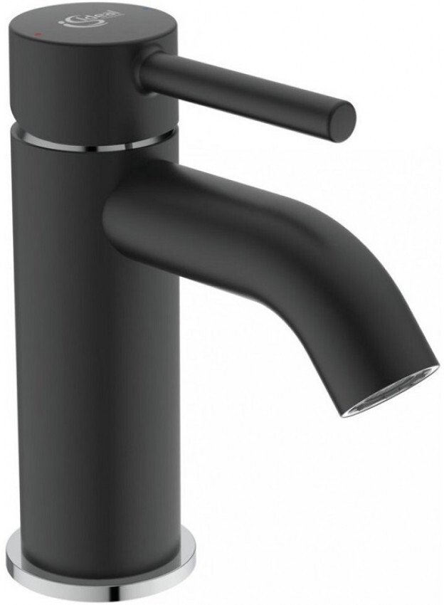 Смеситель для раковины Ideal Standard Ceraline BC268U4 черный матовый/хром