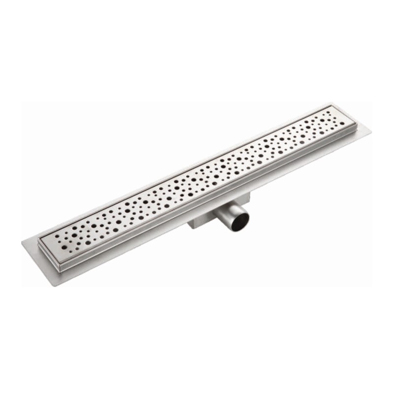 Душевой лоток с решеткой из нержавеющей стали 50см Haiba HB92500, сатин