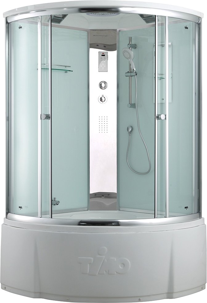 Душевая кабина Timo Comfort T-8825 C 120x120x220 профиль хром глянцевый, стекло прозрачное