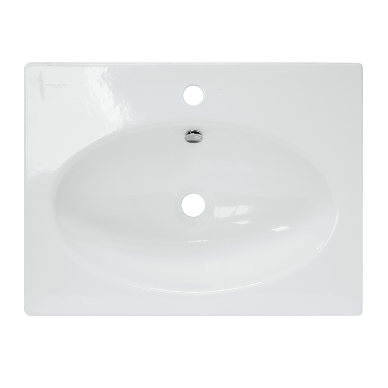 Раковина подвесная 60см Sanita Luxe Next NXT60SLWB01 белый