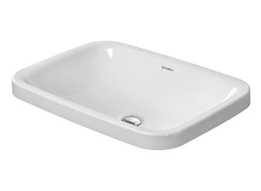 Раковина встраиваемая сверху 60см Duravit DuraStyle 0372600000 белый