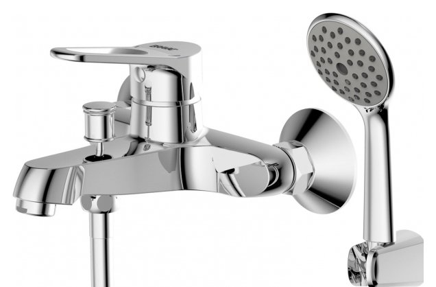 Смеситель для ванны Bravat Eco-D F693158C-B Хром