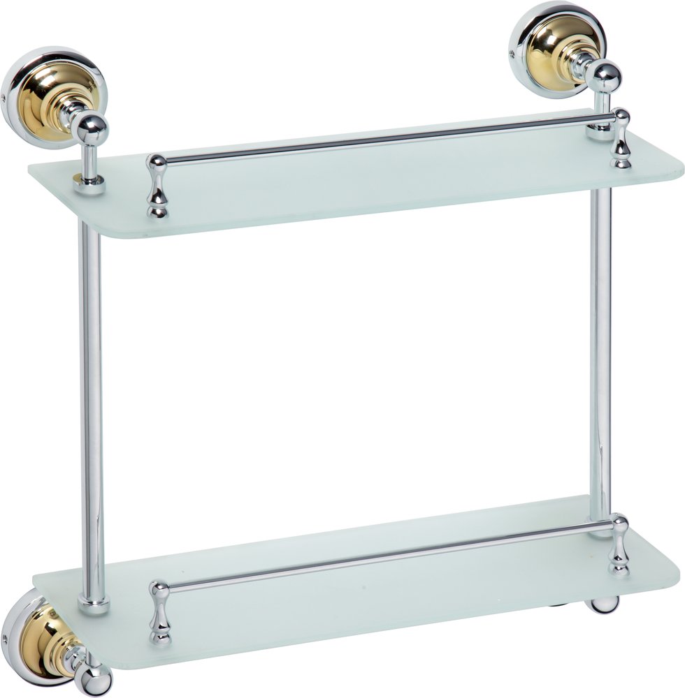 Полочка Bemeta Retro Gold and Сhrom 144202128 Золото хром