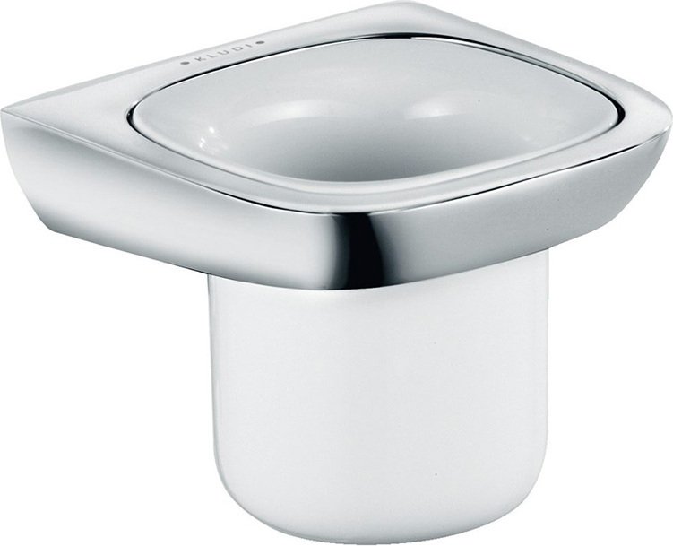 Стакан для зубных щеток Kludi Ambienta 5397505 Белый Хром