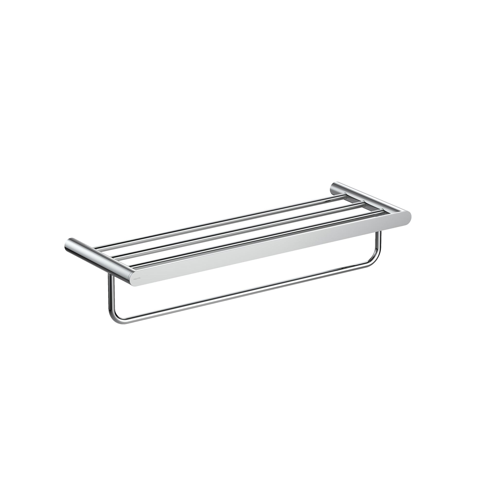 Полка для полотенец 60см Aquatek Лира AQ4415CR хром
