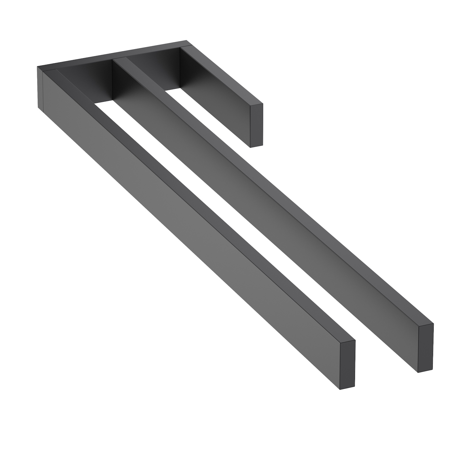 Полотенцедержатель 45см Timo Petruma 15252/03 черный матовый