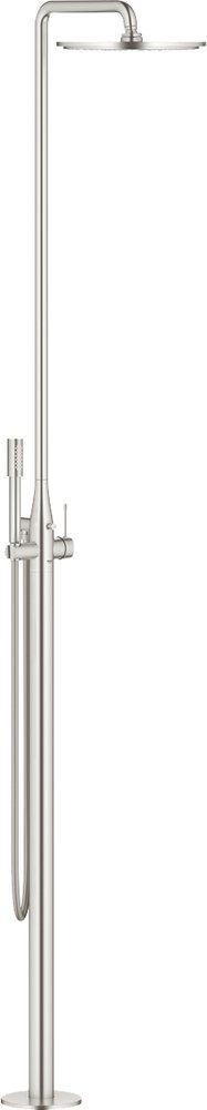 Душевая стойка Grohe Essence New 23741DC1 напольная, суперсталь