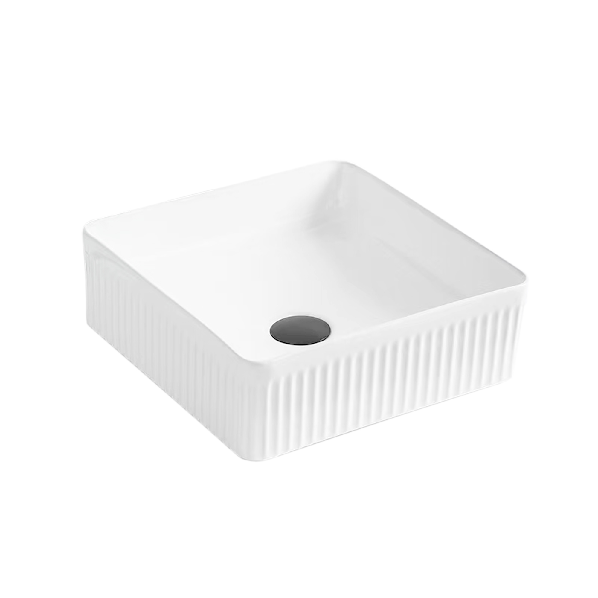 Раковина накладная 40см Point Деметра PN43121 белый