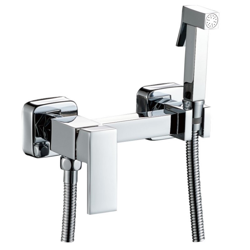 Гигиенический душ со смесителем Haiba HB5513 хром