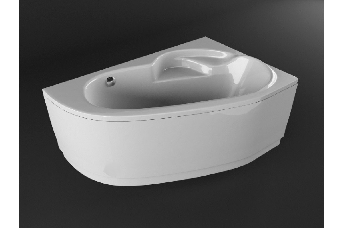 Ванна акриловая правосторонняя Relisan ARIADNA Гл000000538, 170x110