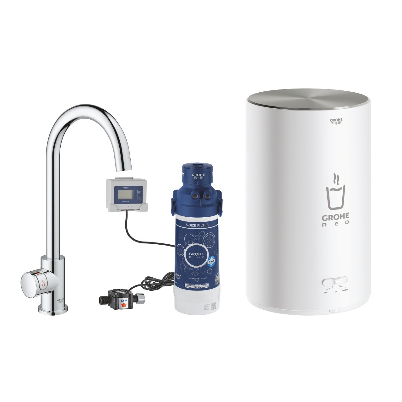 Смеситель для кухни Grohe Red 30085001 хром