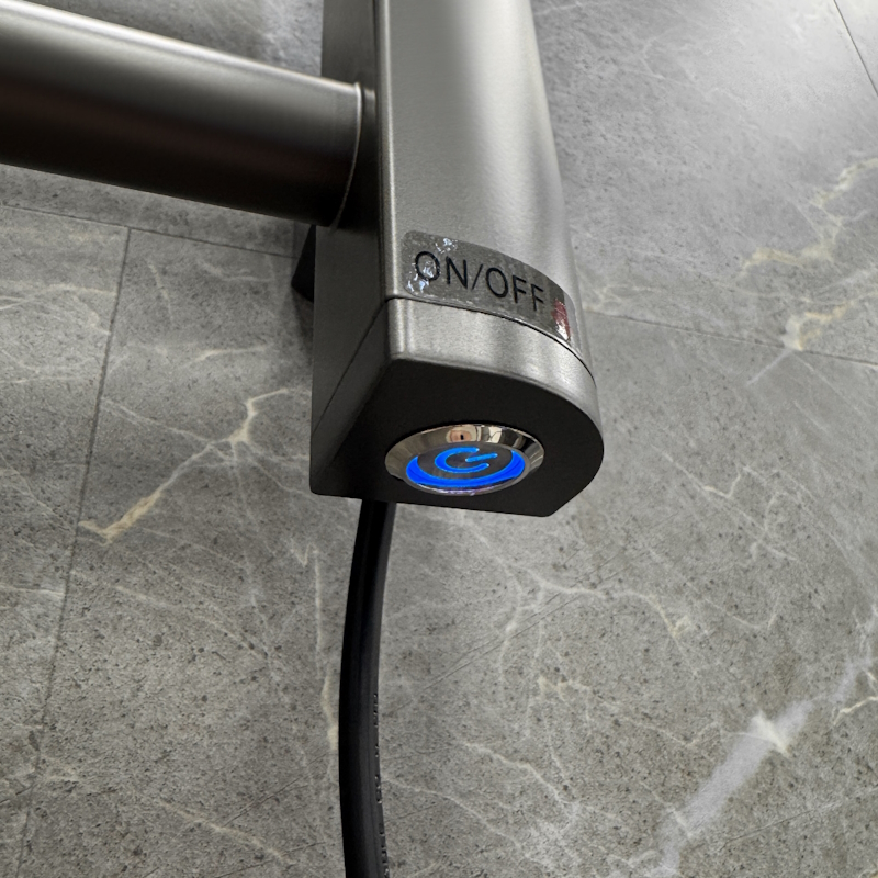 Полотенцесушитель электрический Fixsen UNIVERSAL 600х500 FX-7200F, графит