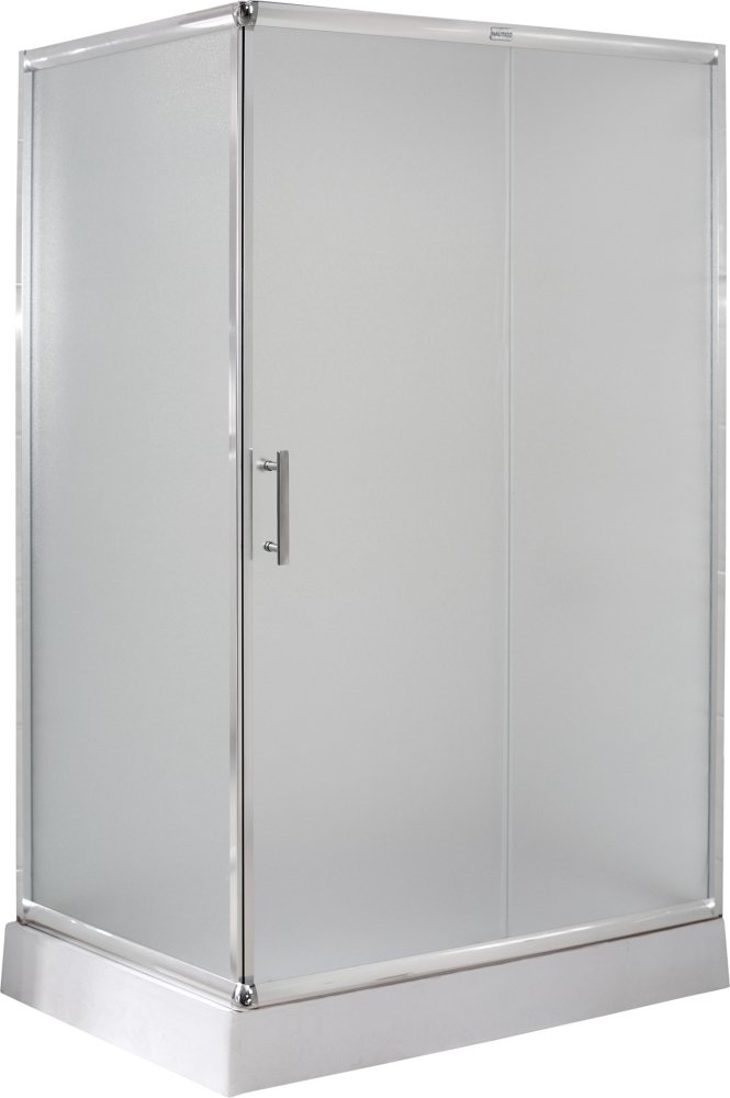 Душевой угол Esbano ES-8022 100x80x200 профиль хром, стекло матовое