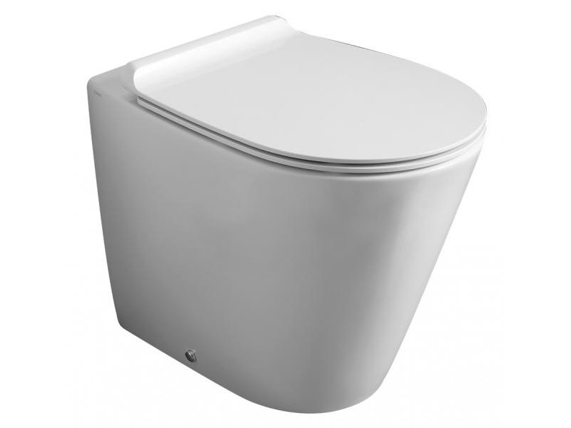 Унитаз приставной Simas Gambassi Rimless GA01 безободковый