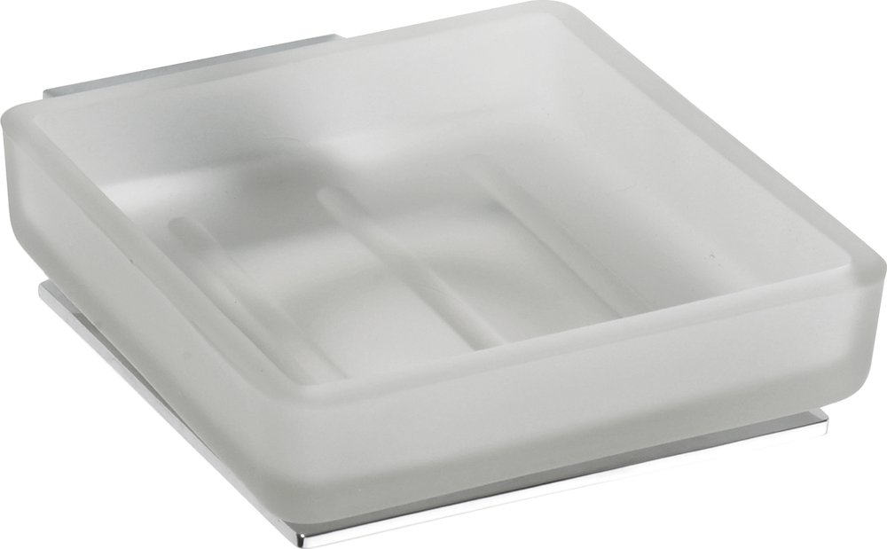 Мыльница Bemeta Plaza 118108022 Матовое стекло