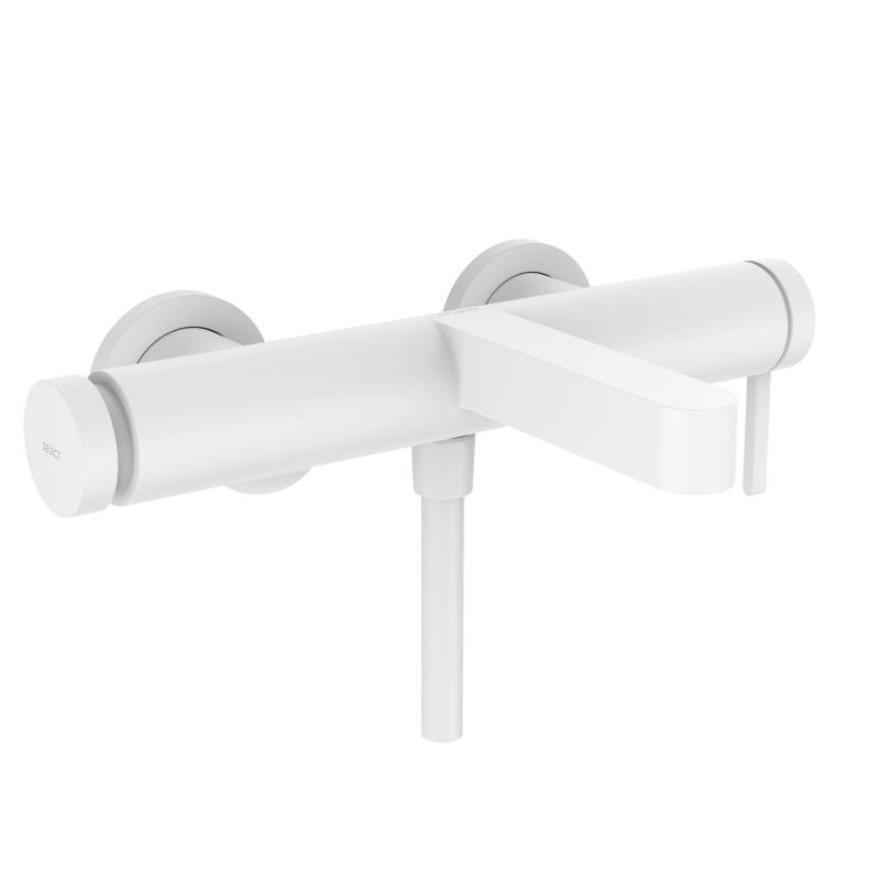 Смеситель для ванны Hansgrohe Finoris 76420700 белый матовый