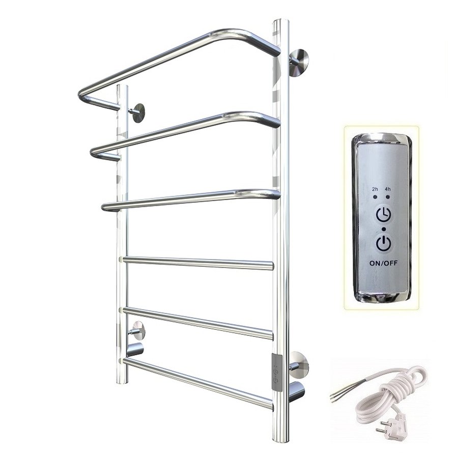 Полотенцесушитель электрический Тругор Пэк серия 19 80х50 хром