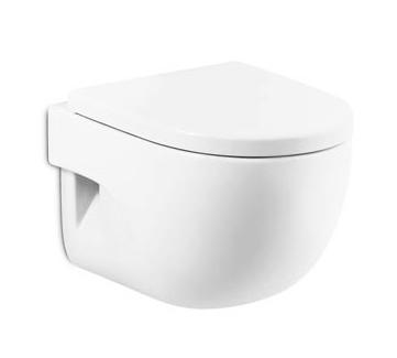 Унитаз подвесной Roca Meridian Rimless 346248000 с сиденьем микролифт