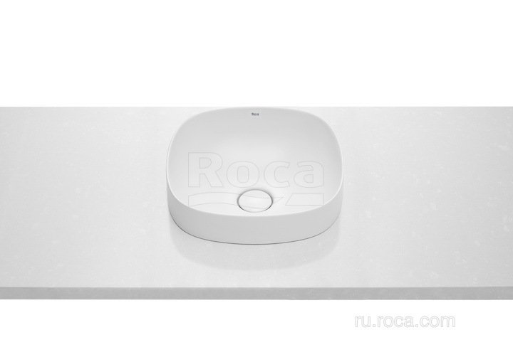 Раковина накладная 37см Roca Inspira 32750R000 белый