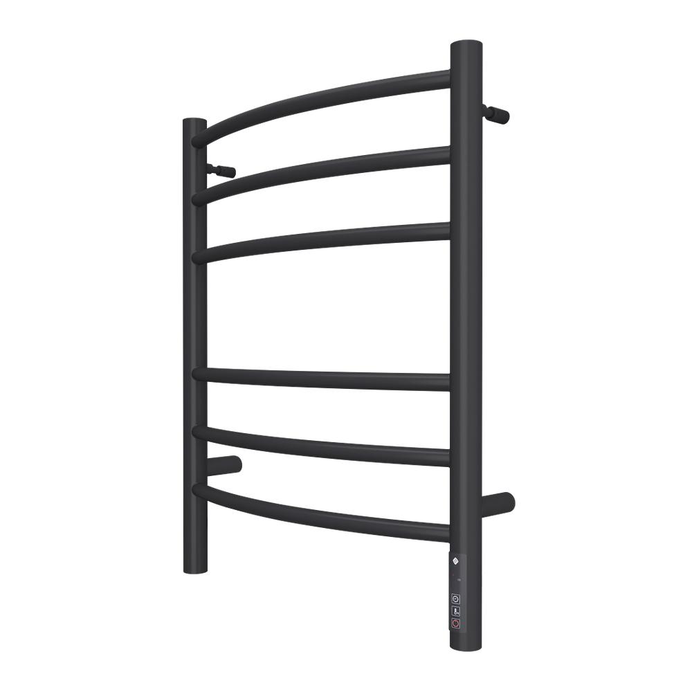 Полотенцесушитель электрический Terminus Классик П6 450х60 КС, черный муар