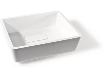 Раковина встраиваемая снизу 39,6см MonteBianco Loreto Uno 12133 белый матовый