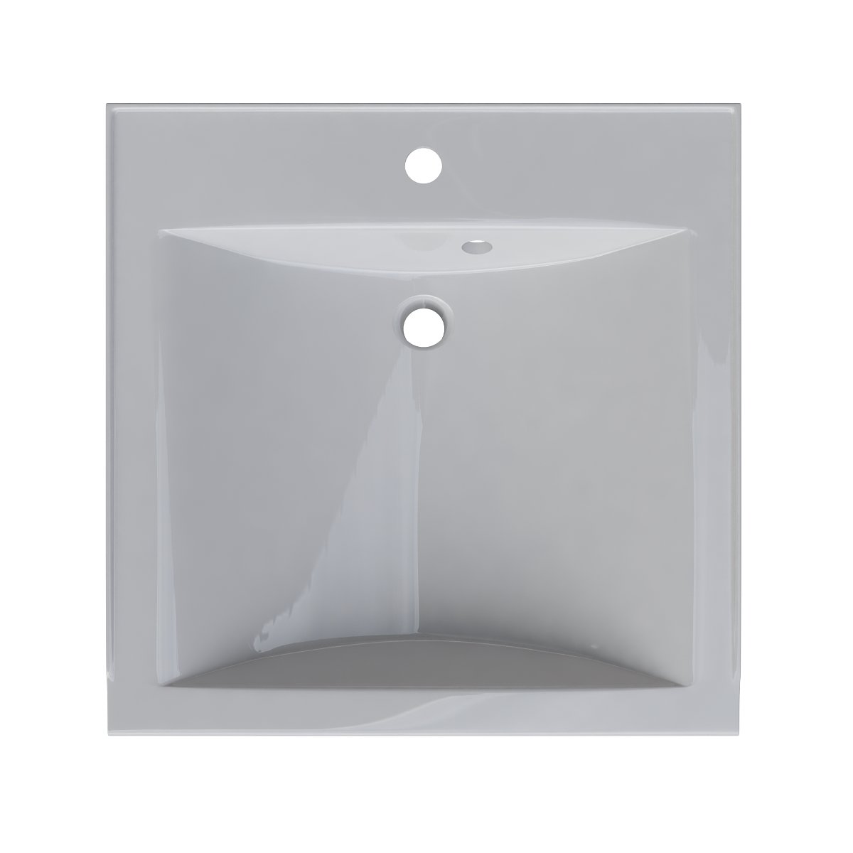 Раковина над стиральной машиной GRAND 600х600 с кронштейнами и сливной системой Altasan