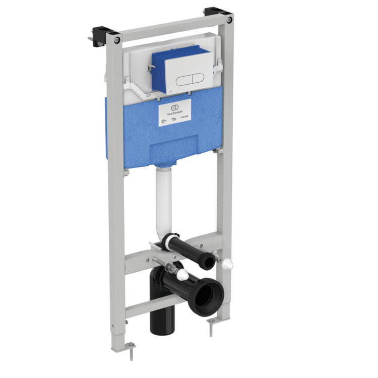 Готовое решение для подвесных унитазов Ideal Standard PROSYS R0309AA клавиша смыва хром