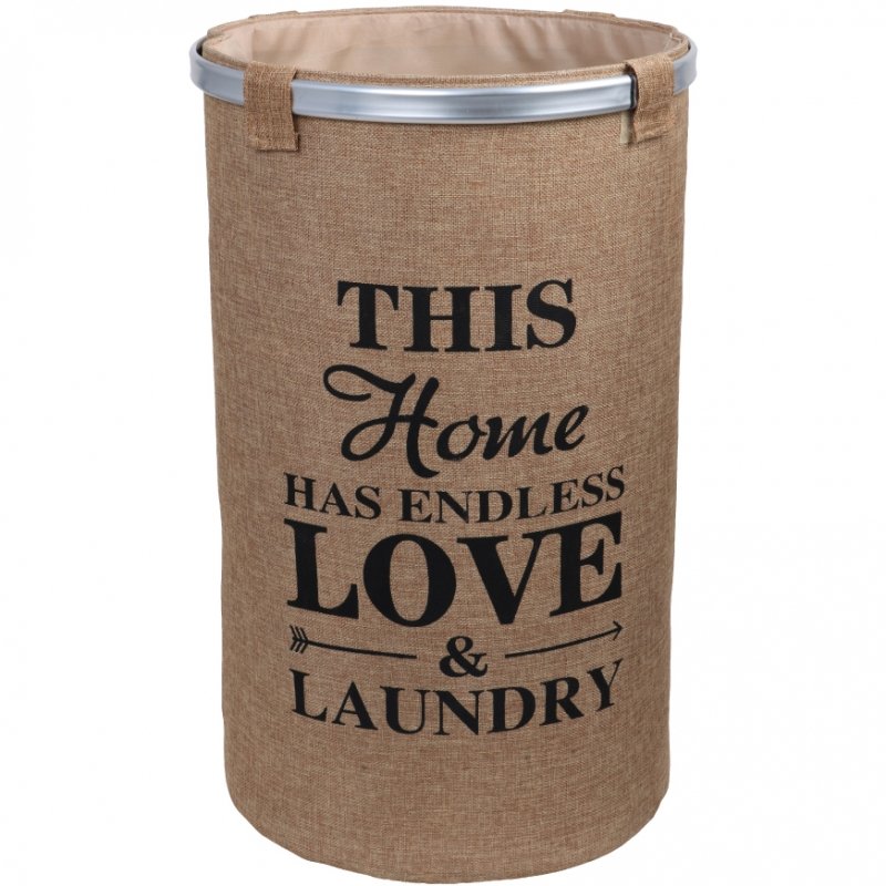 Корзина для белья Fixsen FX-1031В Бежевая