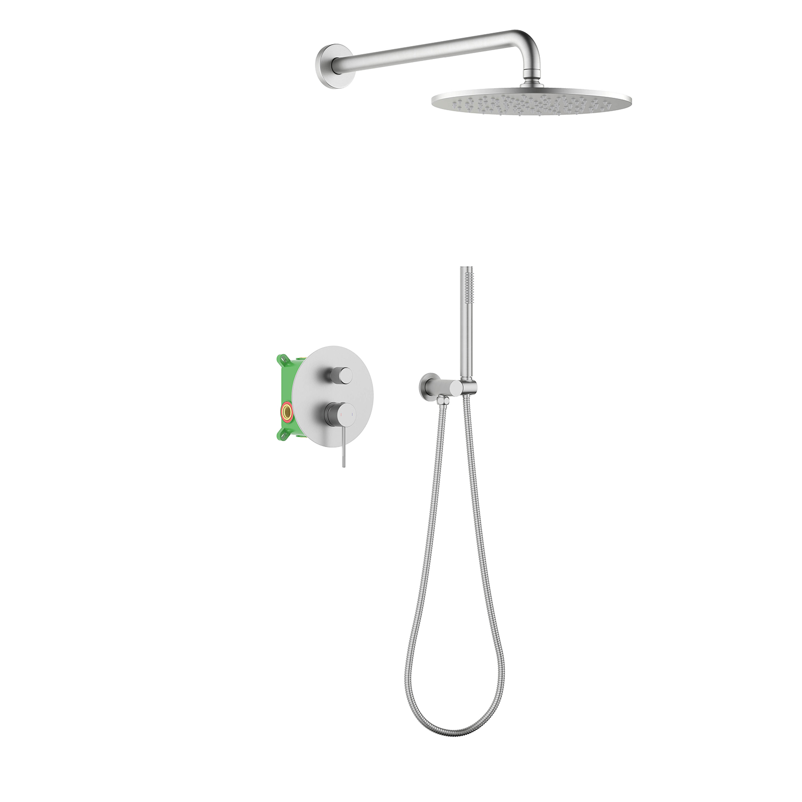 Встраиваемая душевая система со смесителем Timo Saona SX-2369/13SM никель