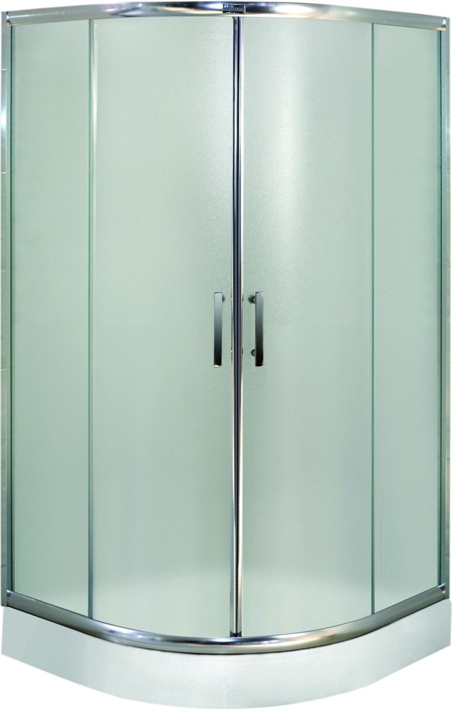 Душевой угол Esbano ES-8015 90x90x200 профиль хром, стекло матовое